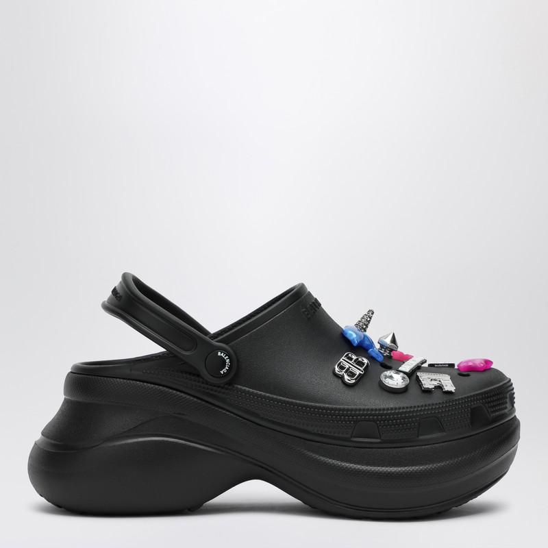 【関税＆送料込み】Balenciaga Avenue Sock Sandal In Patent mfw | Avenue Sandal features an attached worn-out sock, from