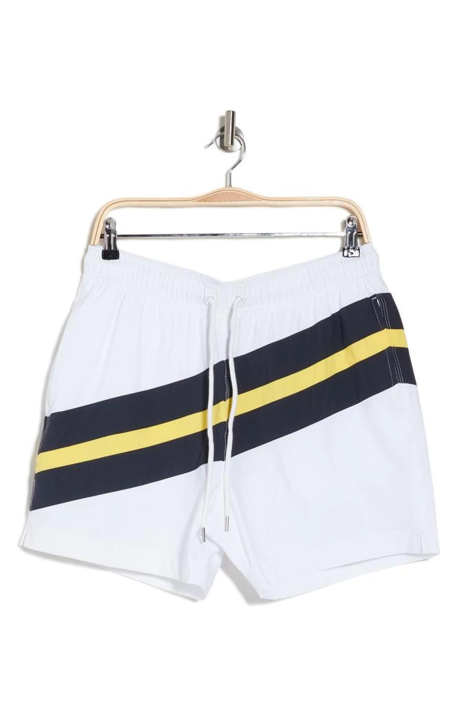 Brooks Brothers Diagonal Stripe Montauk Swim Shorts 3