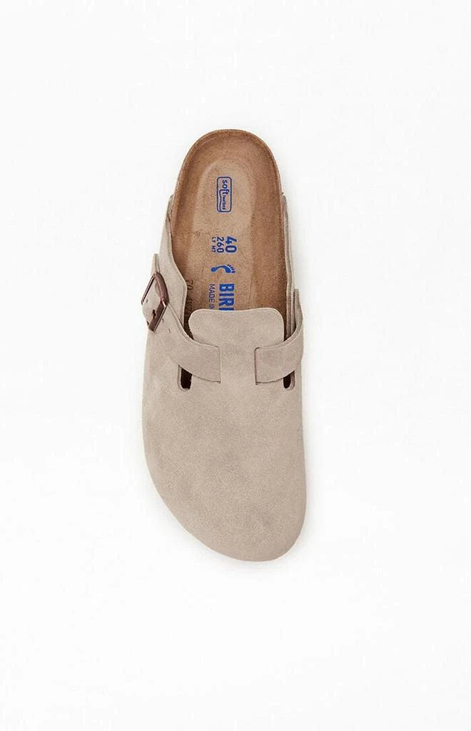 Birkenstock Women's Boston Soft Footbed Clog Taupe 5