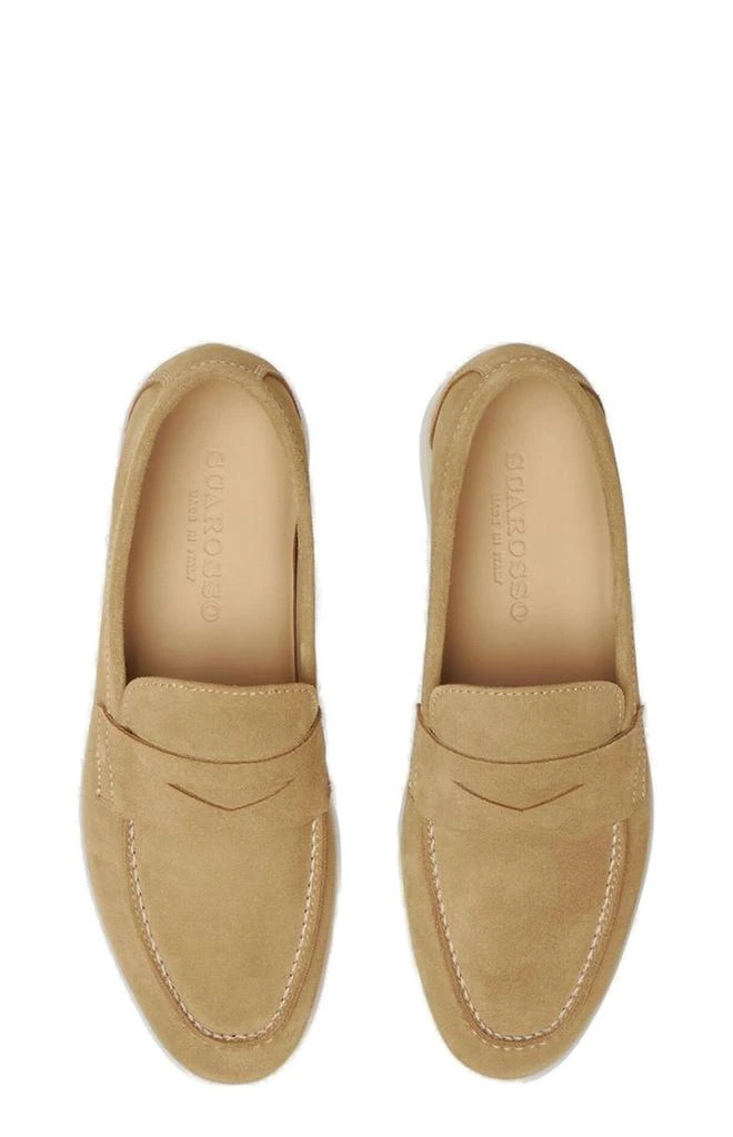 Scarosso Scarosso Luciano Almond Toe Loafers 2