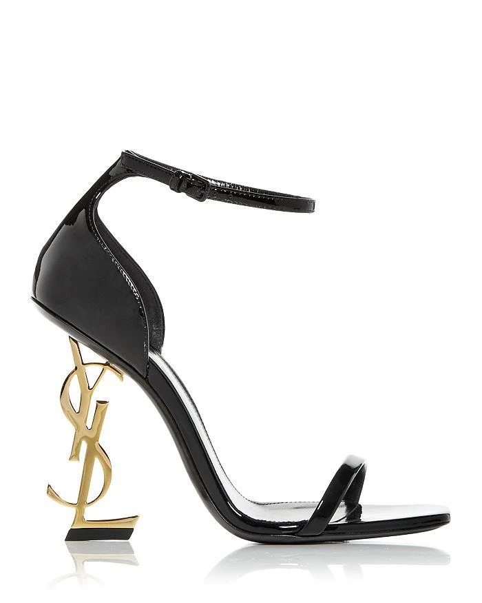 Yves Saint Laurent Opyum Sandals in Patent Leather 3