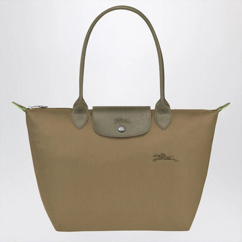 Longchamp ARTICHOKE COLOURED LE PLIAGE GREEN M BAG 1