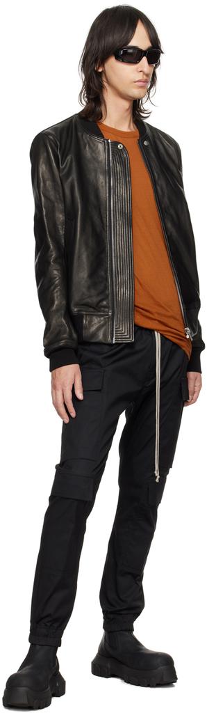 新品正規品【Rick Owens】 Mastodon Mega Cargo Rick Owens Black Mastodon Mega Cargo Pants Rick Owens