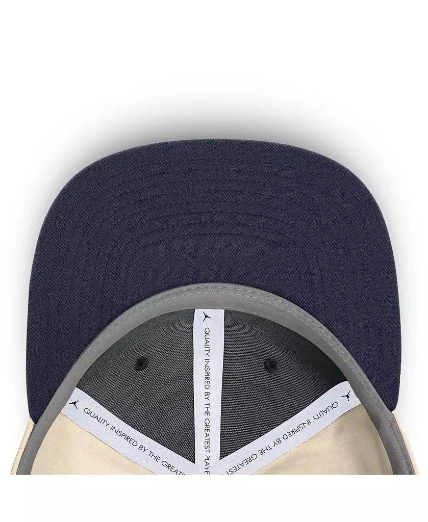 Jordan Men's Natural Michigan Wolverines Primetime True Performance Fitted Hat 3