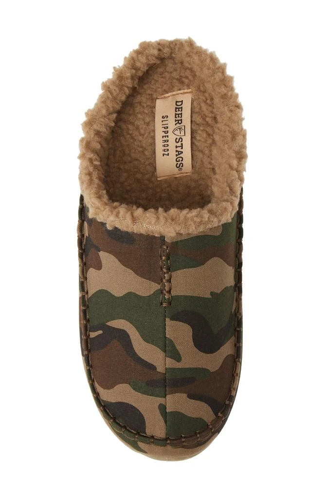 Deer Stags Nordic Men\'s Camo Supro Moccasin Slippers Faux Fur Lined US 11 $50 Deer Stags Mens Nordic Camo Clog Slipper Shoe Slipperooz  main image 3