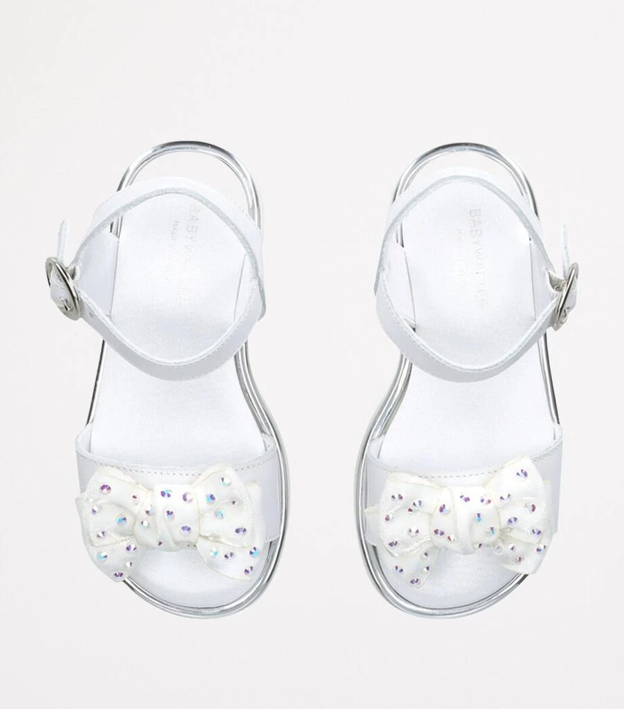 Babywalker Leather Bow Sandals 4