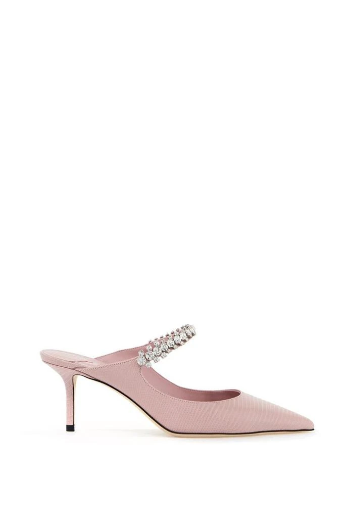 Jimmy Choo Lizard-Embossed Leather Bing 65 Mules 1