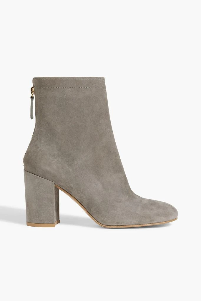 Gianvito Rossi Bellamy suede ankle boots 1