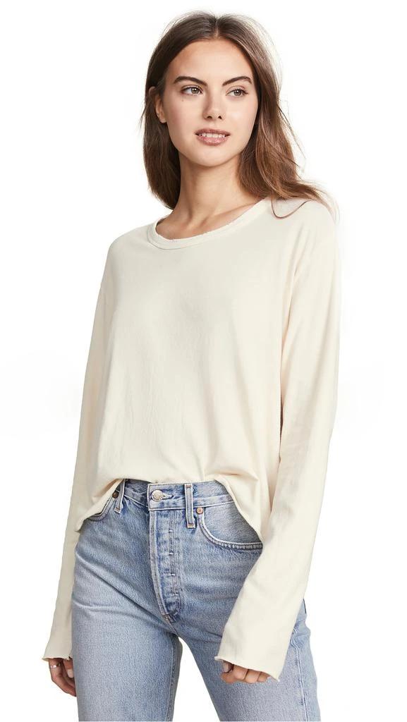 The Great The Long Sleeve Crop Tee 6