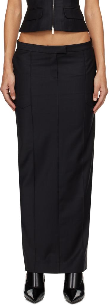 Aya Muse Black Alalu Maxi Skirt
