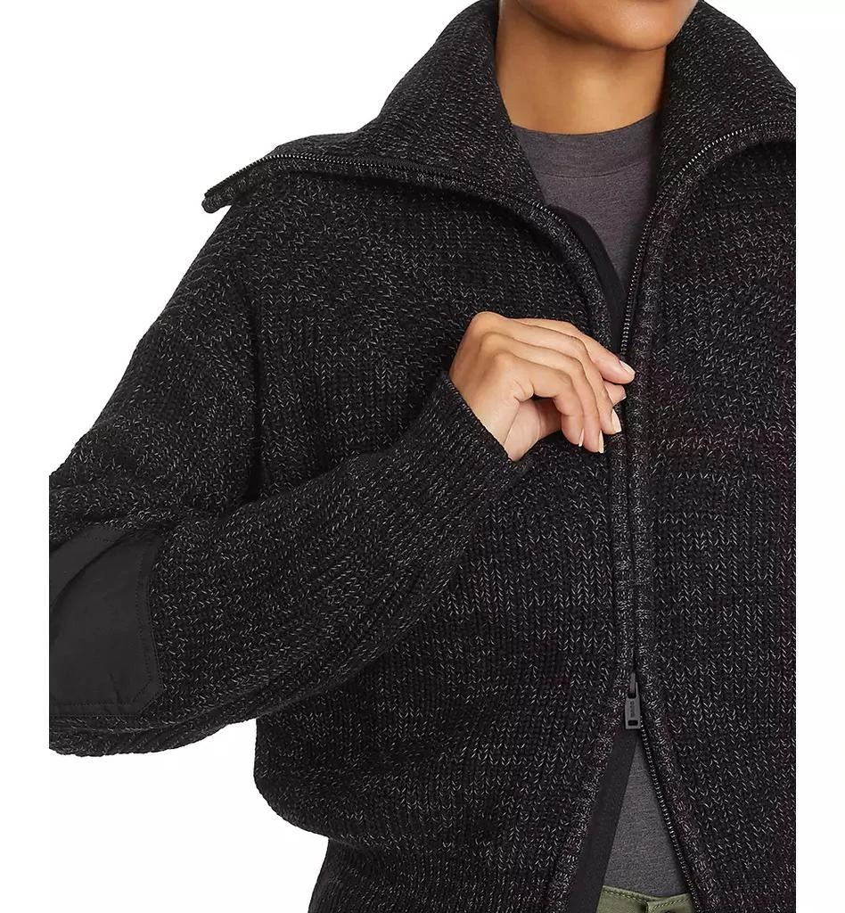 BASS OUTDOOR Women's Funnel-Neck Zippered Sweater 5