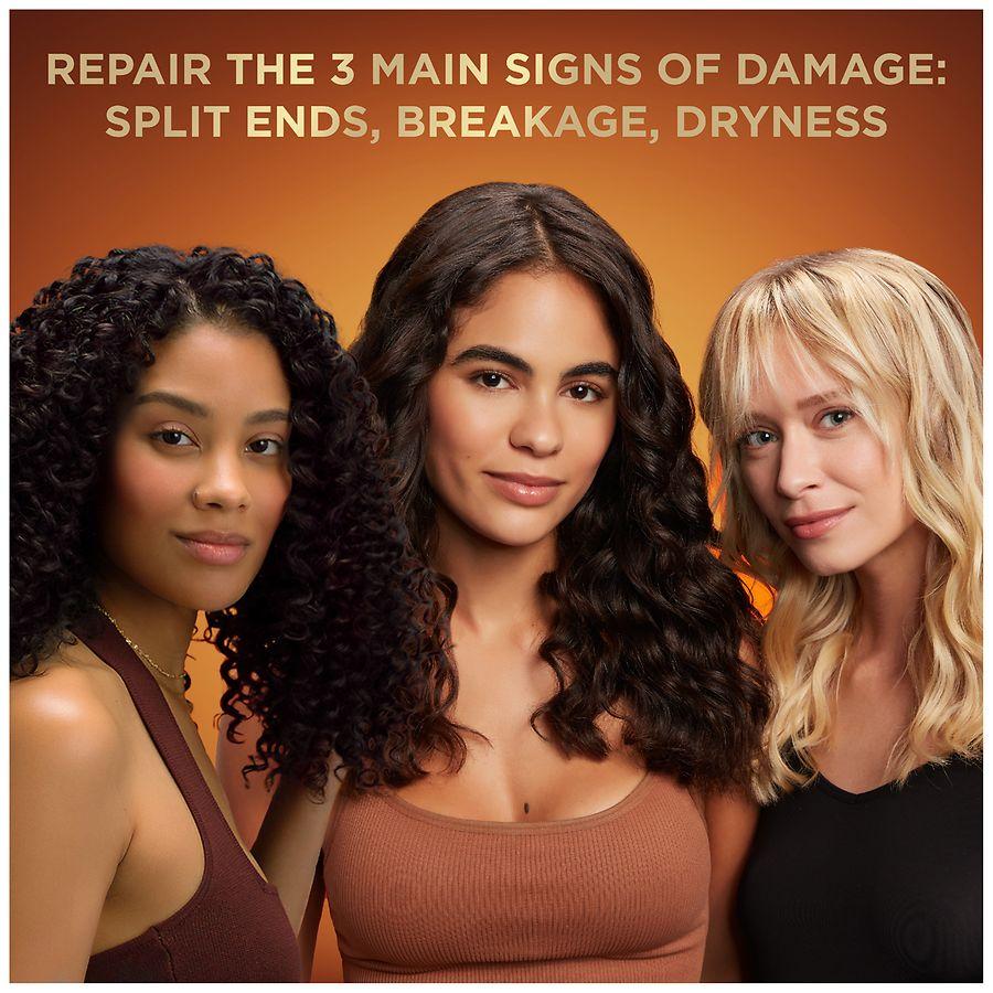 Garnier Whole Blends Honey Treasures Repairing Shampoo, Dry, Damaged Hair