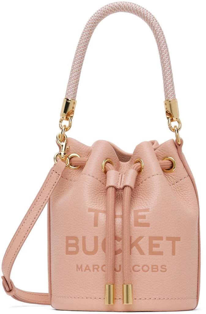 Marc Jacobs Pink 'The Leather Mini Bucket' Bag 1