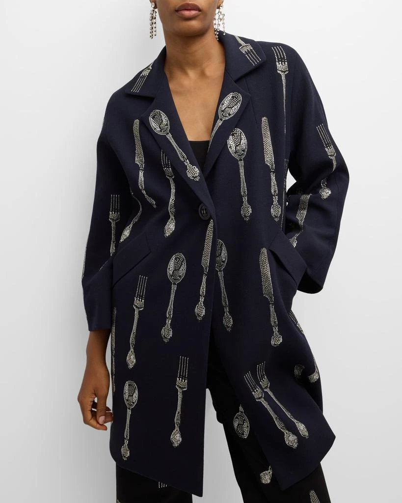 Libertine Michelin Star Embellished Overcoat 5