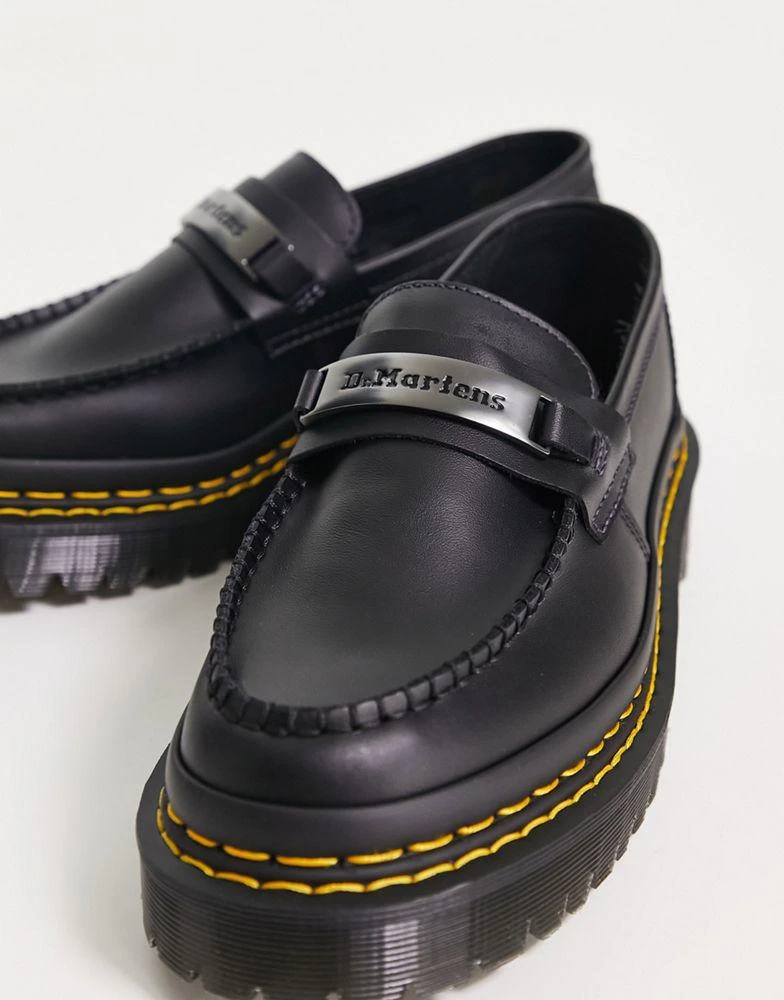 Dr. Martens Dr Martens Penton Bex double stitch loafer in black 1