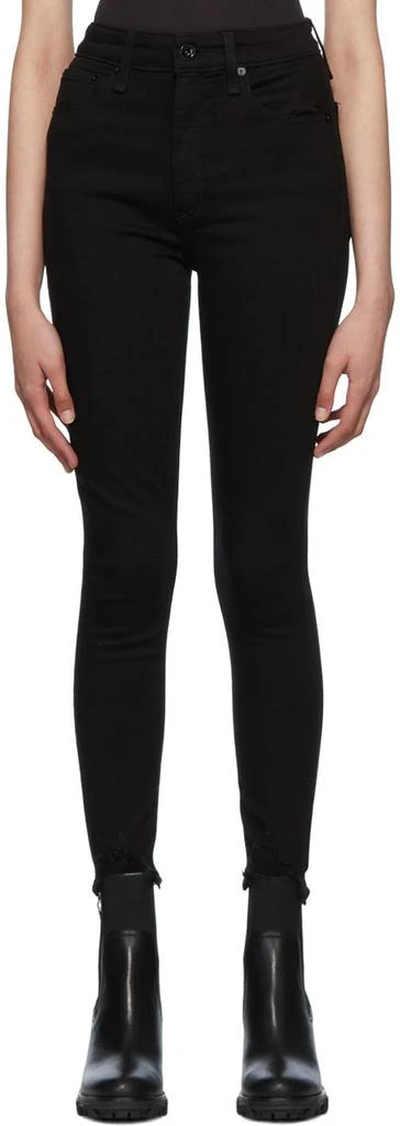 rag & bone Black Nina Jeans 1