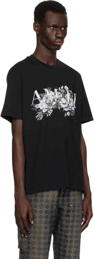 AMIRI Black 'Amiri' Garden T-shirt 2