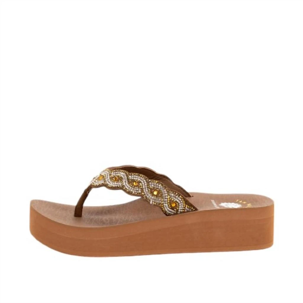 Yellow Box Women's Barbara Sandals In Toast 2