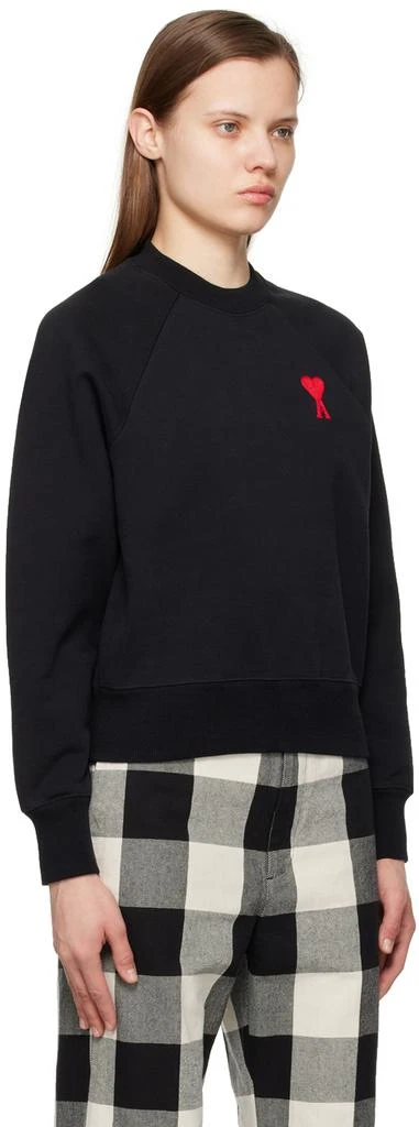 AMI Black Ami De Cœur Sweatshirt 2
