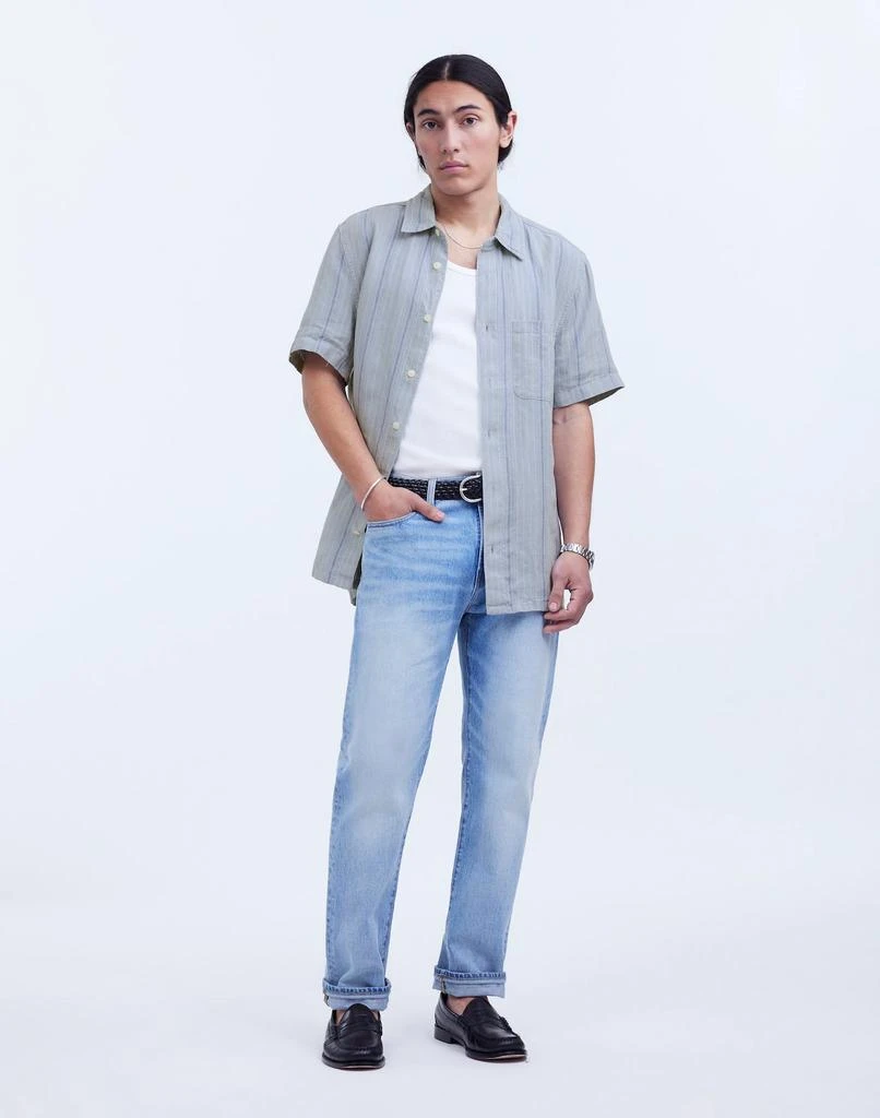 Madewell Easy Short-Sleeve Shirt in Linen 2
