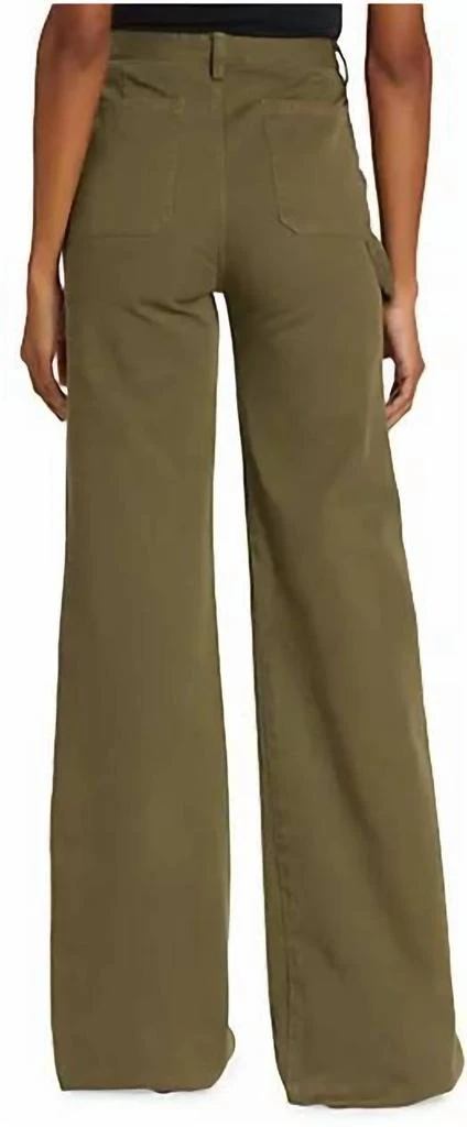 Nili Lotan Quentin Pant In Olive Green 2