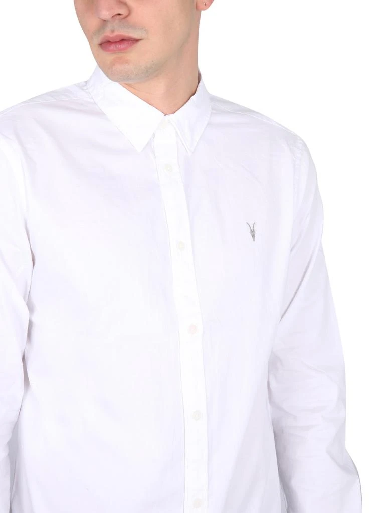 ALL SAINTS SHIRT WITH LOGO EMBROIDERY 4