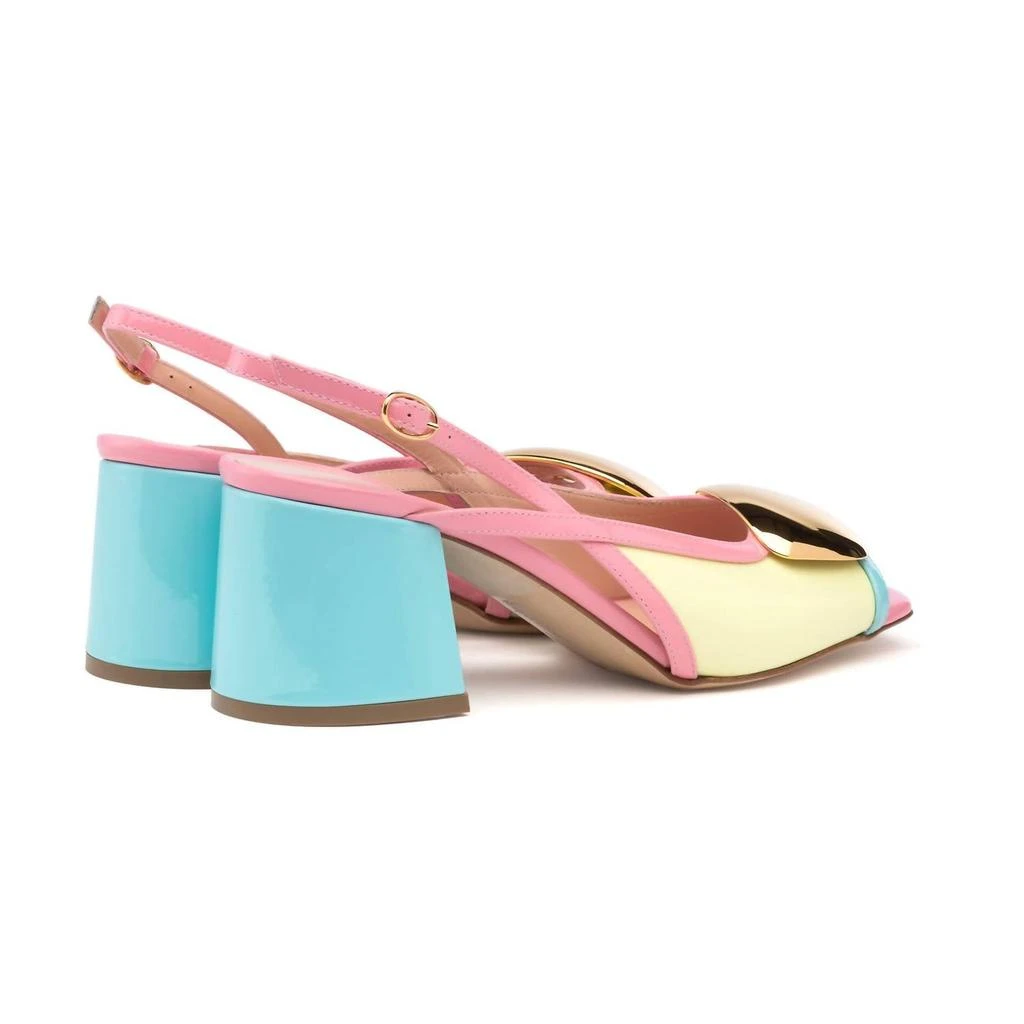 Rupert Sanderson Rupert Sanderson - WOMEN'S CARMEL PATENT BLOCK HEEL 3