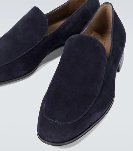 Gianvito Rossi Marcello suede loafers 3