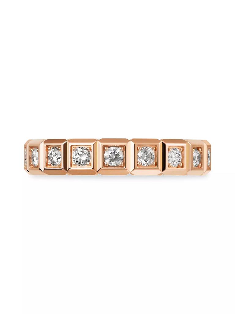 Chopard Ice Cube 18K Rose Gold Diamond Ring