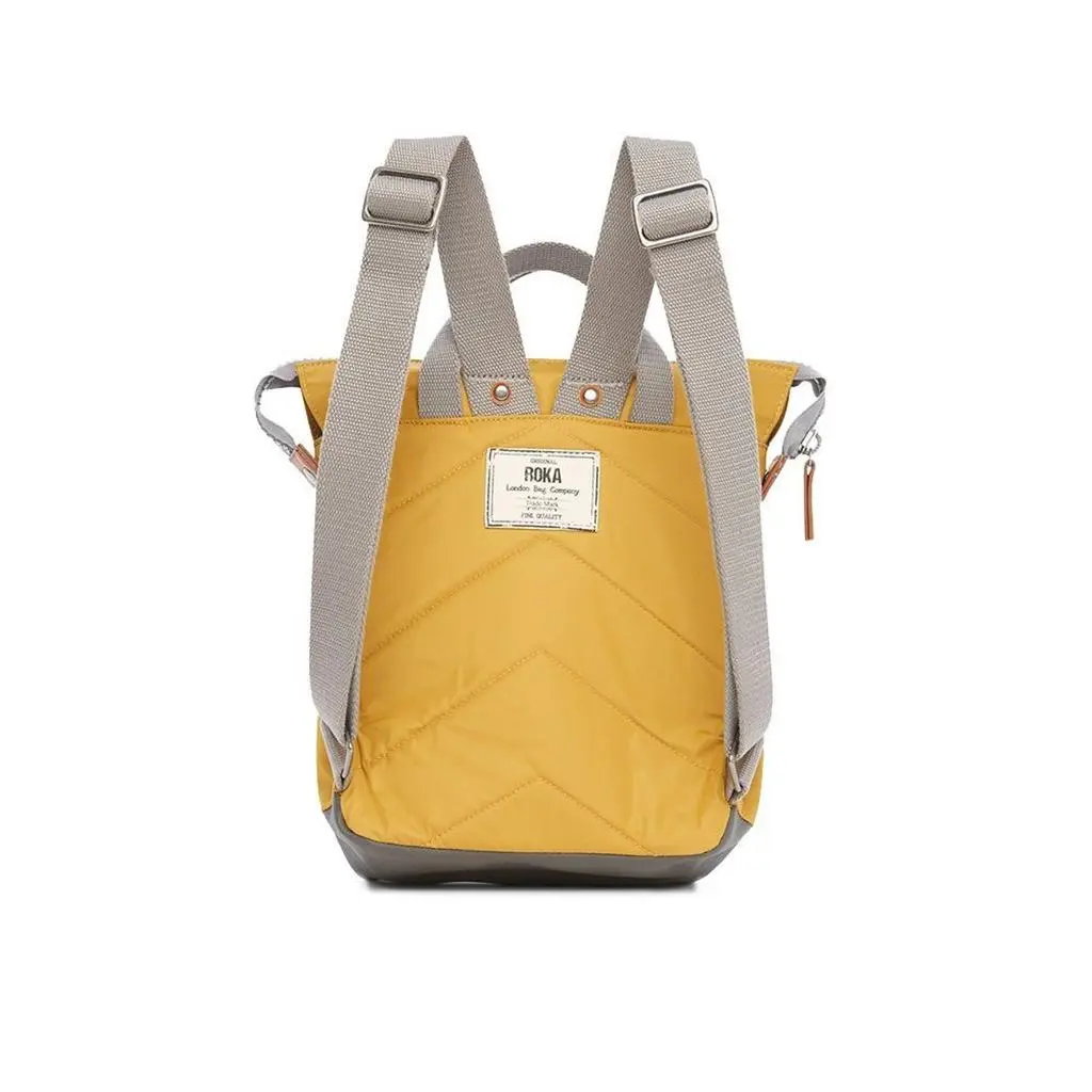 ROKA LONDON Bancor zip top tote backpack 4