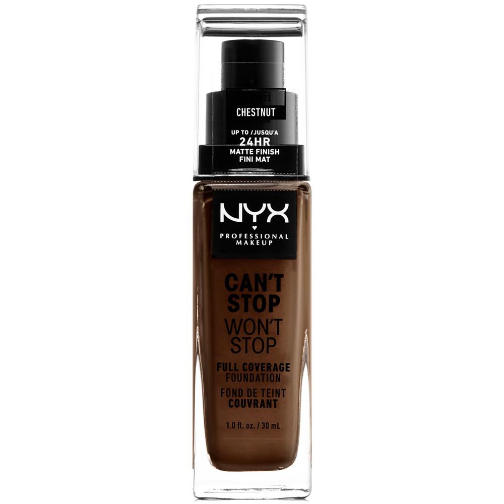 NYX Professional Makeup Can't Stop Won't Stop Full Coverage Foundation, 1-oz.