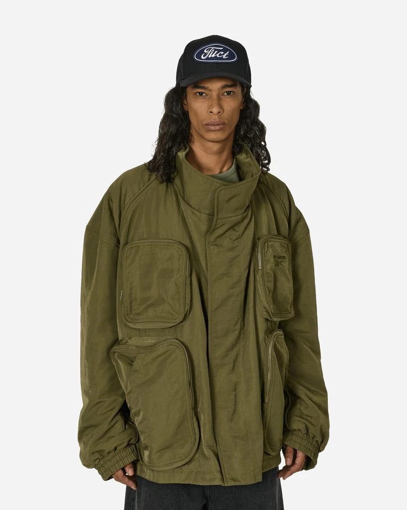 Reebok Hed Mayner Parka Jacket Army Green 1