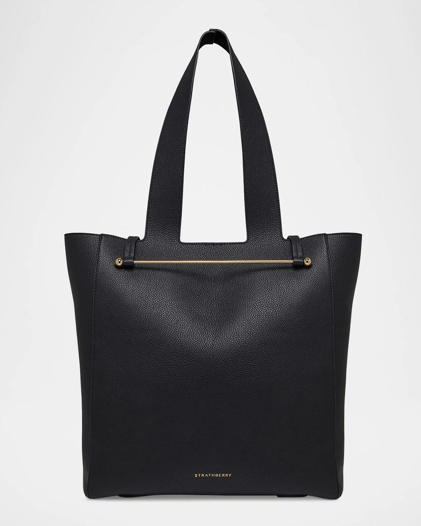 STRATHBERRY Melody Grained Leather Tote Bag 1