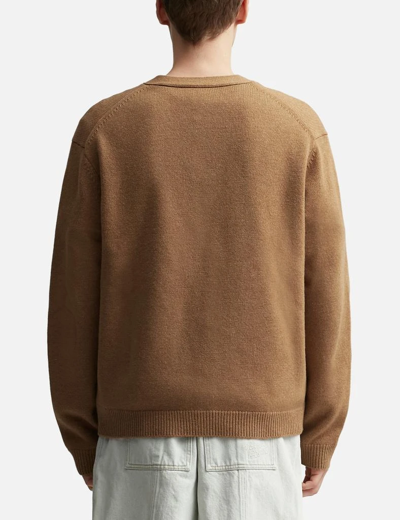 Maison Kitsune Fox Head Intarsia Comfort Cardigan 4