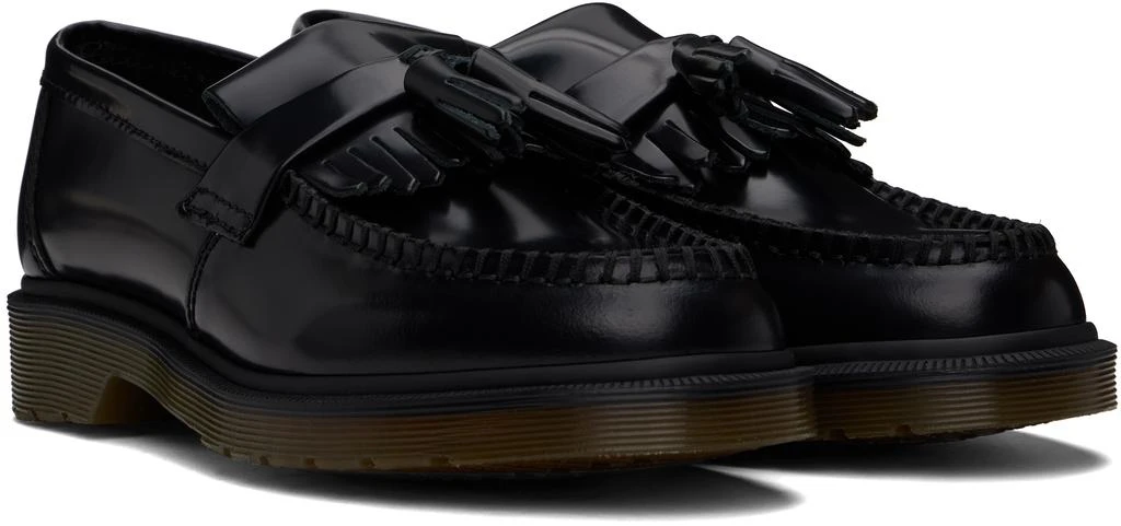 Dr. Martens Black Adrian Smooth Leather Tassel Loafers 4