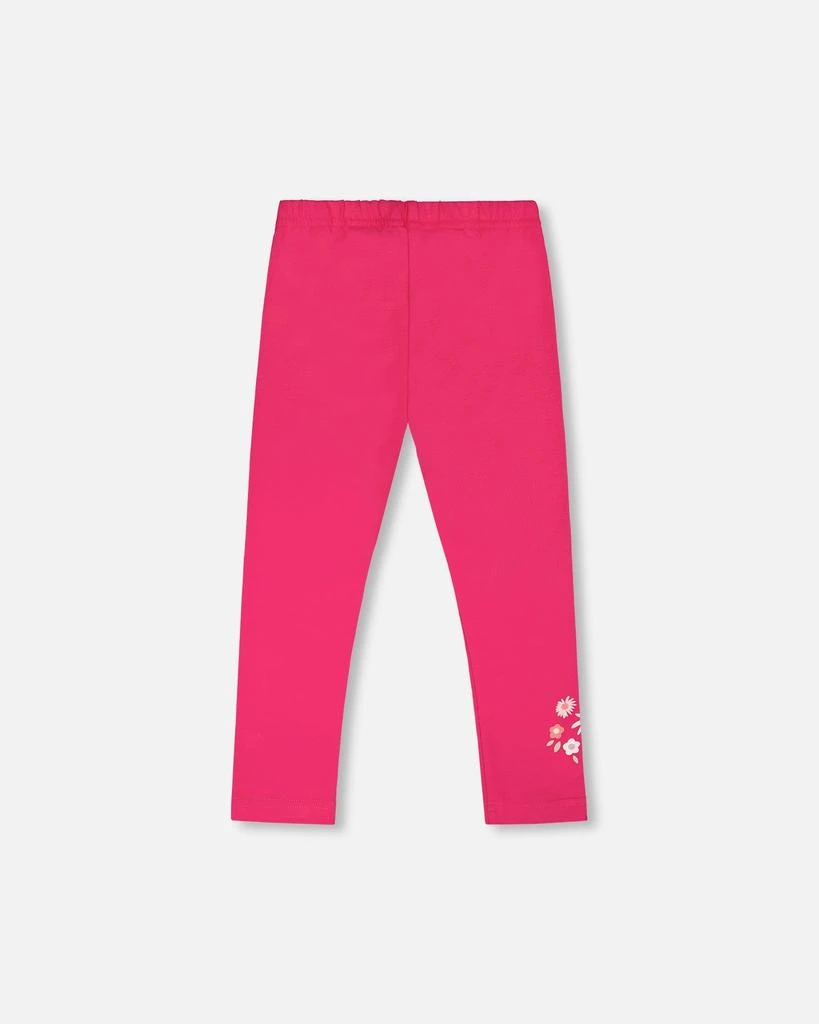 Deux par Deux Organic Cotton Jersey Legging Pink 3