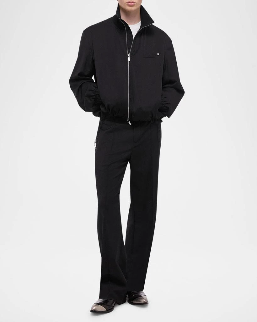 Helmut Lang Men's Wool Full-Zip Bomber Jacket 2