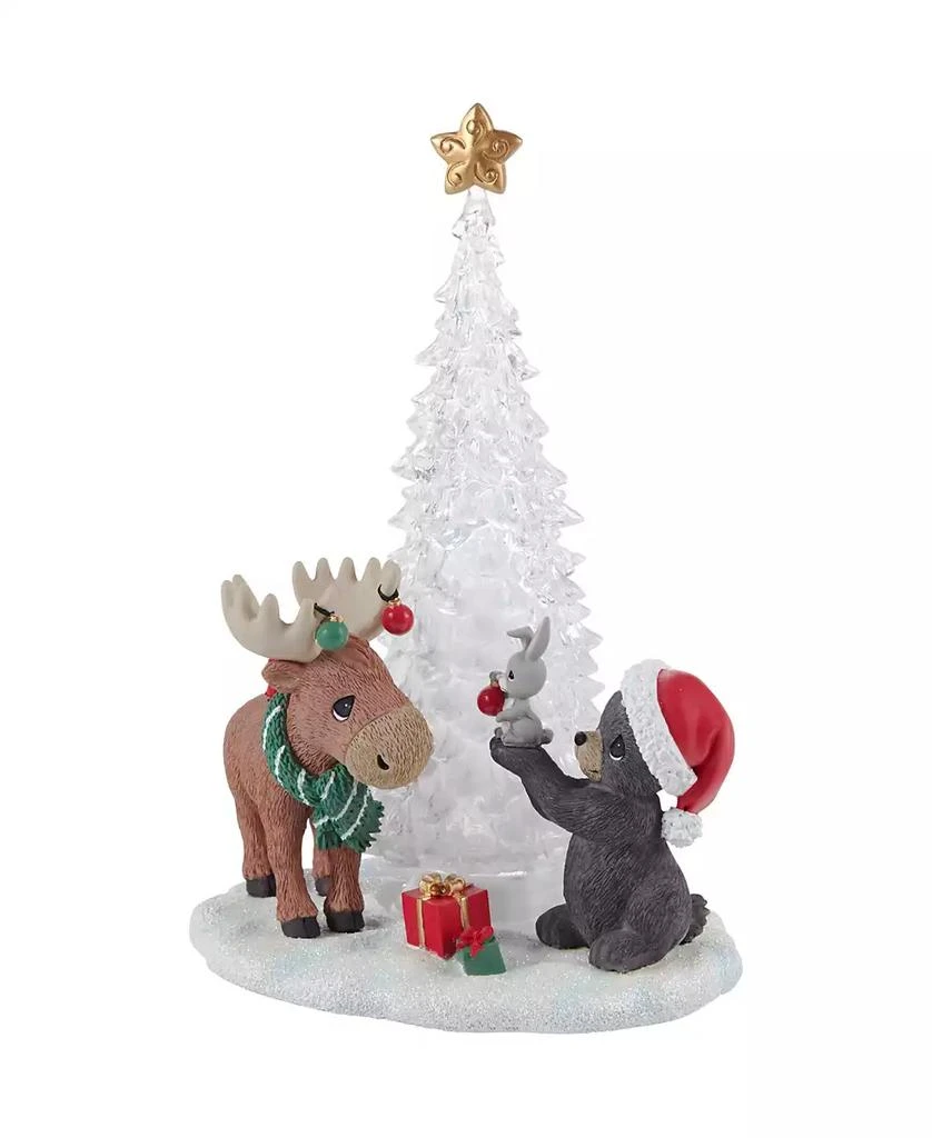 Precious Moments It Moose Be Christmastime LED Resin, Acrylic Figurine 3