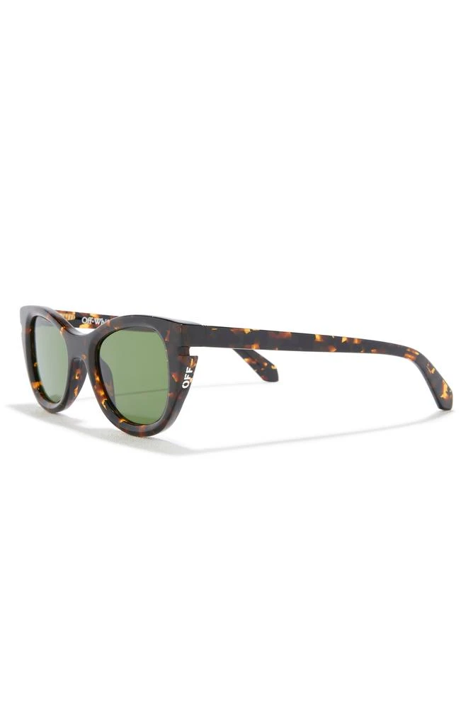 NWT Off-White Boulder Black Cat Eye 50mm Sunglasses Off-White Boulder OERI112 Wayfarer Sunglasses | Fashion  main image 4