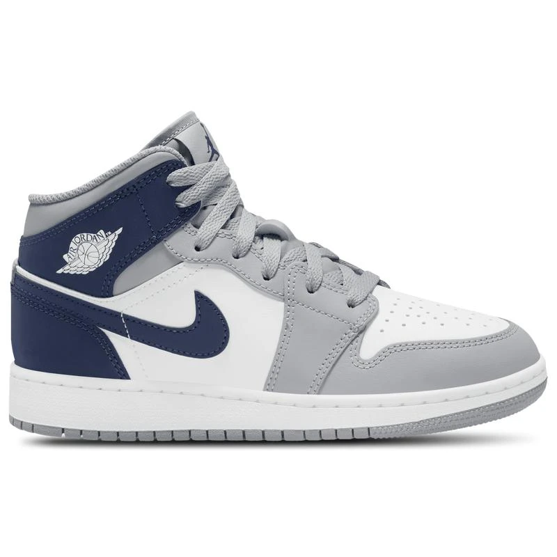 Jordan Jordan AJ 1 Mid - Boys' Grade School 1