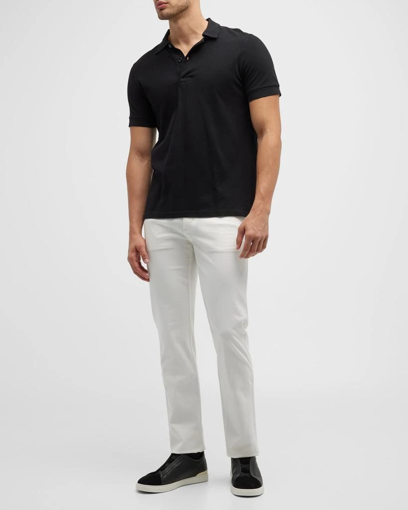 Zegna Men's Cotton 5-Pocket Pants 3