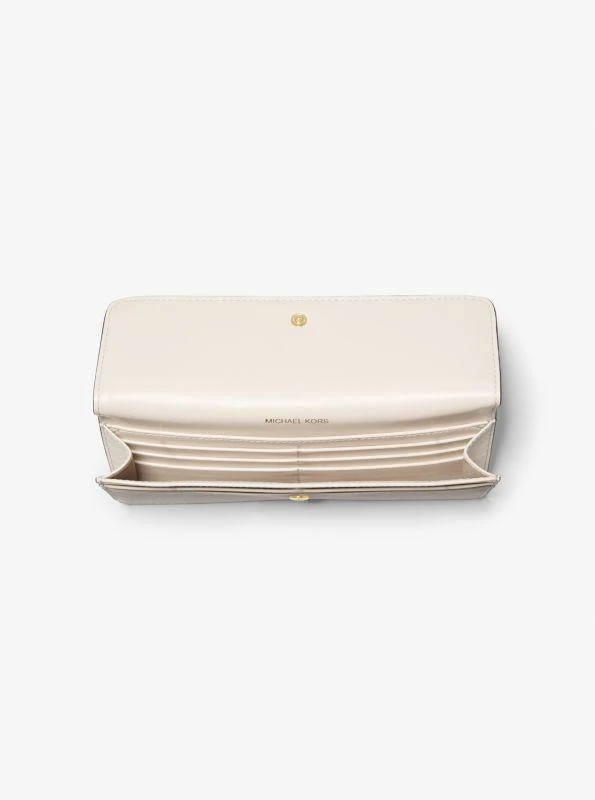 Michael Kors Jet Set Large Saffiano Leather Snap-Front Wallet 2