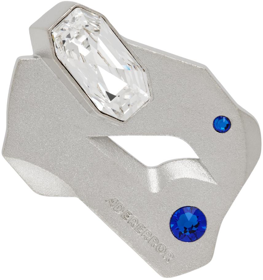ADER error Silver Gemma 02 Brooch