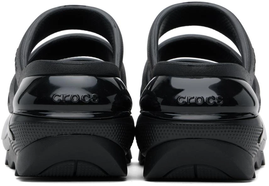 Crocs Black Mega Crush Triple Strap Sandals 2