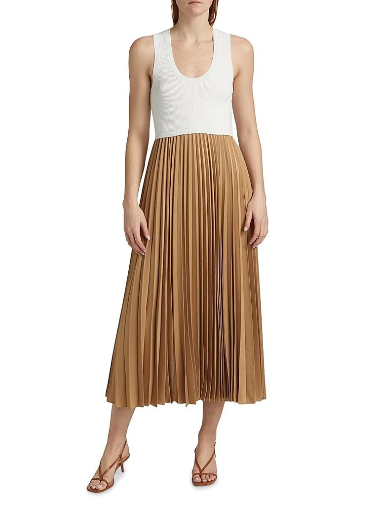 Cinq à Sept Parma Pleated Midi-Dress 3