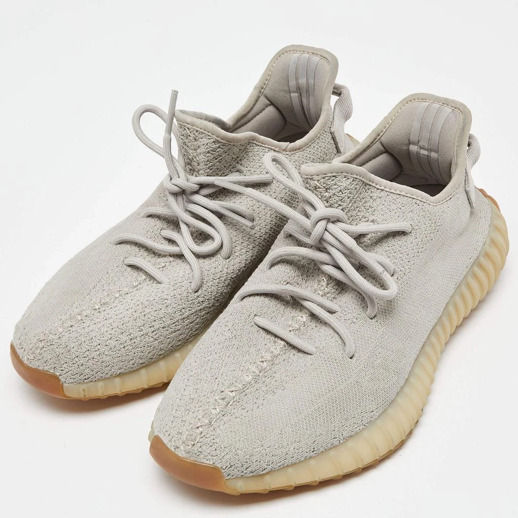 YEEZY Yeezy x Adidas Grey Knit Fabric Boost 350 v2 sesame Sneakers Size 44 2/3  2