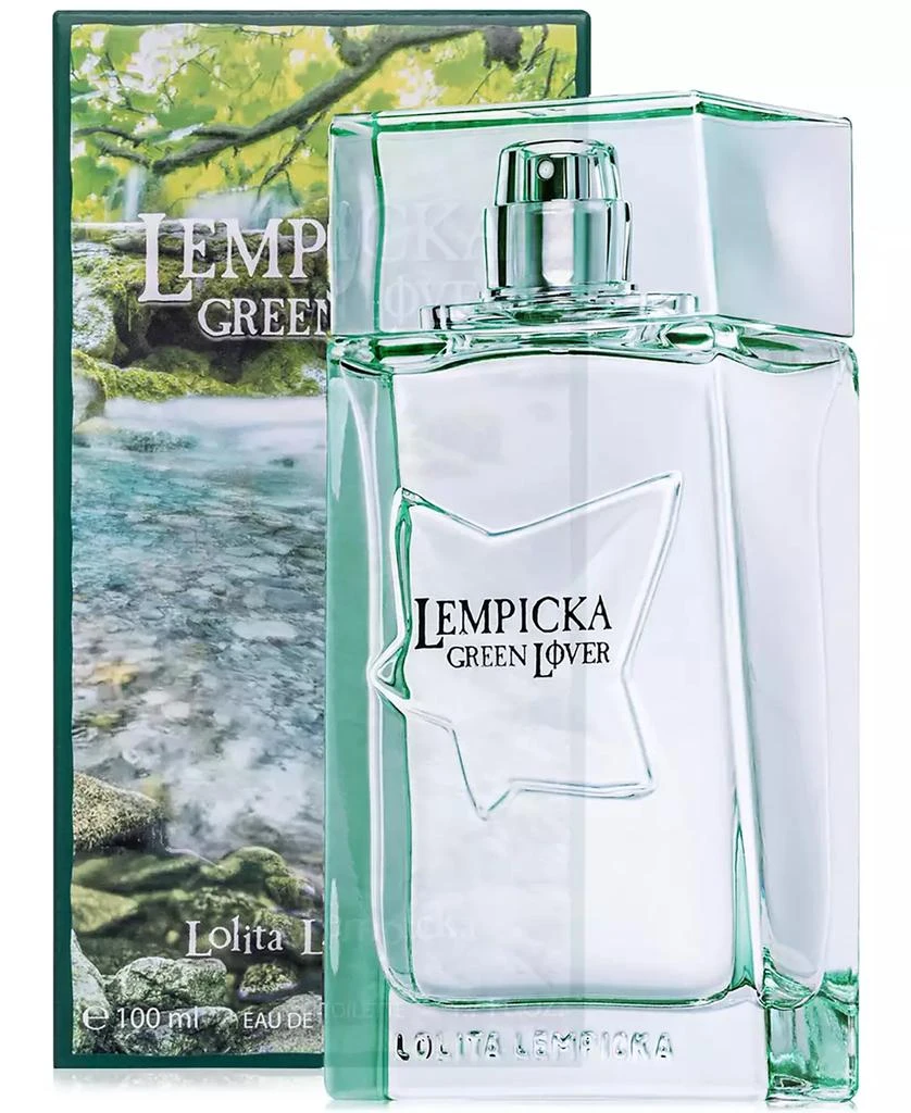 Lolita Lempicka Men's Green Lover Eau de Toilette Spray, 3.4 oz. 1