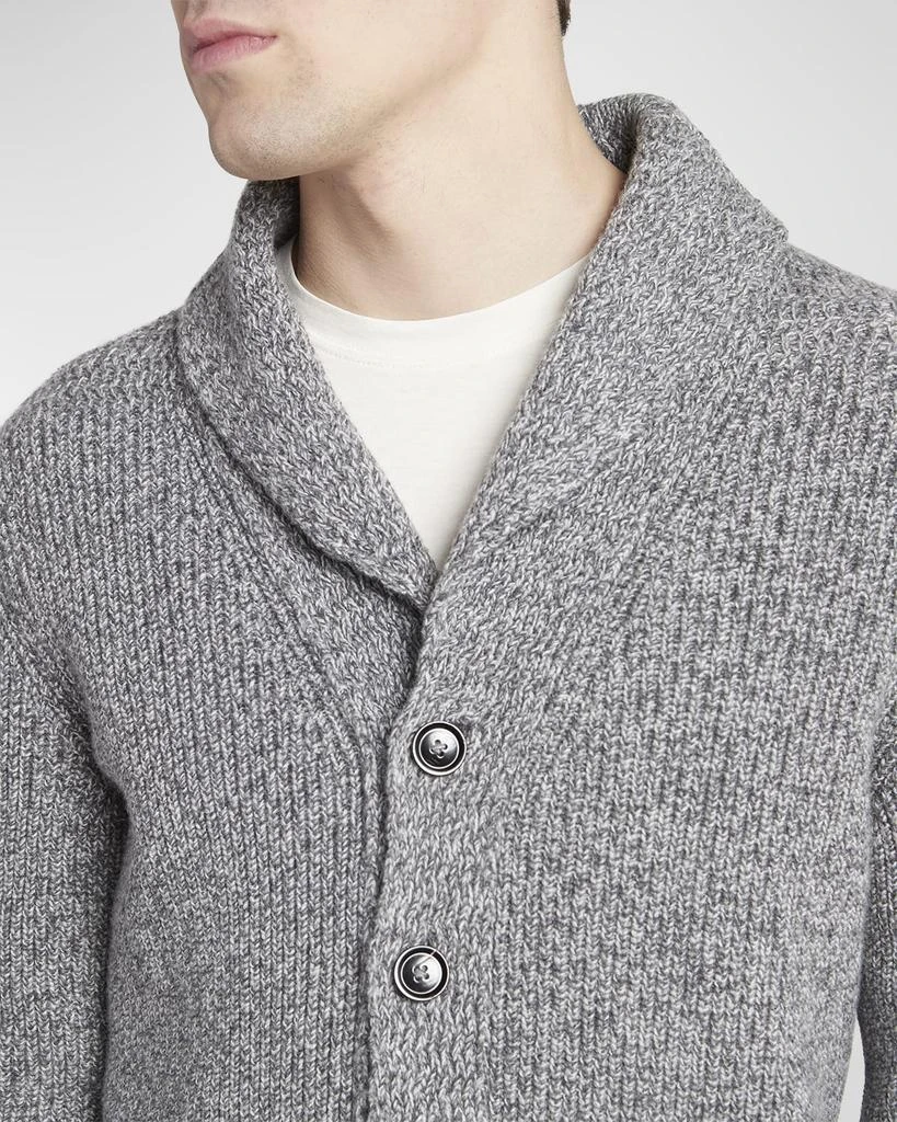 Tom Ford Men's Cashmere Shawl Collar Cardigan Sweater 5