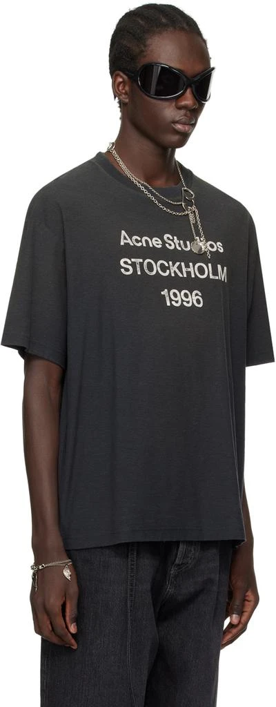 Acne Studios Black 'Stockholm' T-Shirt 4