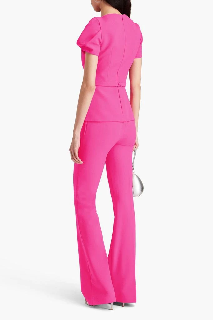 Safiyaa Cassiopeia embellished crepe peplum top 3